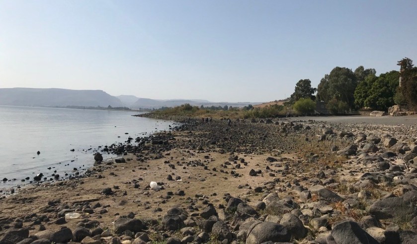 173e-Sea of Galilee at Church of the Primacy of St Peter copy